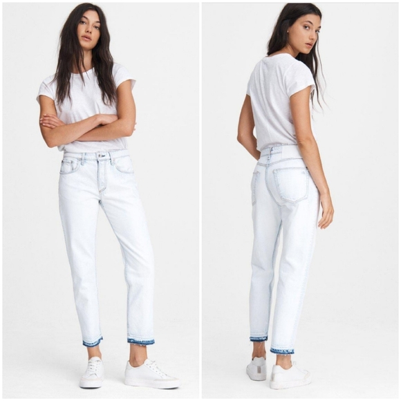rag & bone Denim - rag & bone Rose Mid Rise Boyfriend Jeans Size 28